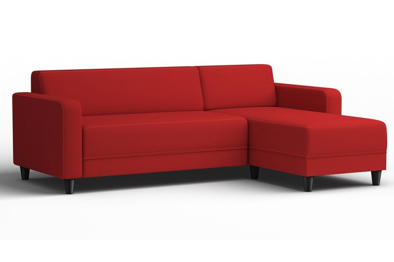 Chaiselongue ERIDAN Rojo Reversible