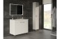 Columna de Baño 2 Puertas KONCEPT Blanco Brillo