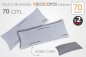 Pack 2 Almohadas VISCO COPOS 70 CM