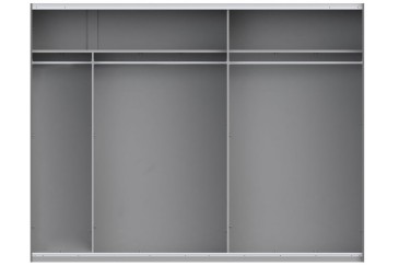 Armario 2 puertas correderas 270 cm en color Roble