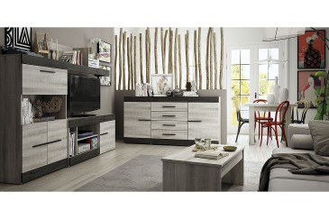 Mesa de centro SIDNEY cor coral 900x50 ao MELHOR PREÇO
