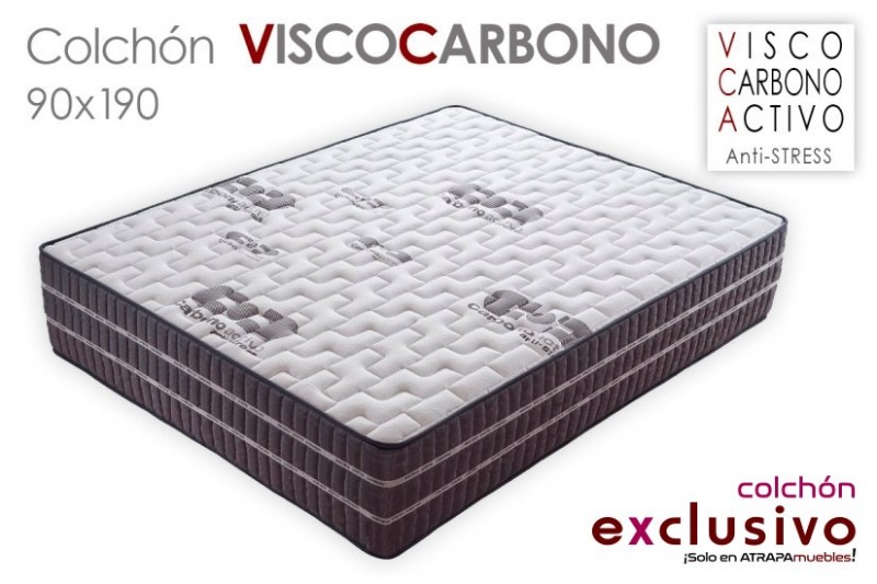 Colchón VISCO CARBONO 90x190