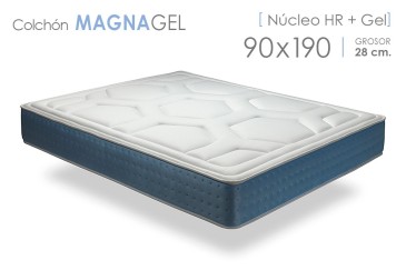 Colchón MAGNAGEL HR+ Viscoelástica Air Gel de 90x190 al mejor precio de Internet