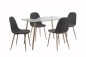 PACK Mesa de jantar IENA + 4 cadeiras IENA PACK Mesa de jantar IENA + 4 cadeiras IENA