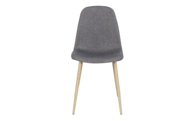 PACK Moderno Mesa de centro fixa 140x80 + 4 cadeiras em cinzento natural ao MELHOR PREÇO