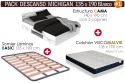 Pack AHORRO Descanso MICHIGAN MALVIK Blanco 135x190