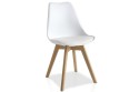 Pack 4 cadeiras BEECH design branco